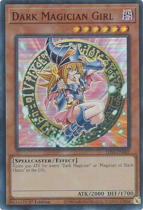 Image for Dark Magician Girl (Red) (Legendary Duelists: Season 3) (LDS3-EN082) - YuGiOh