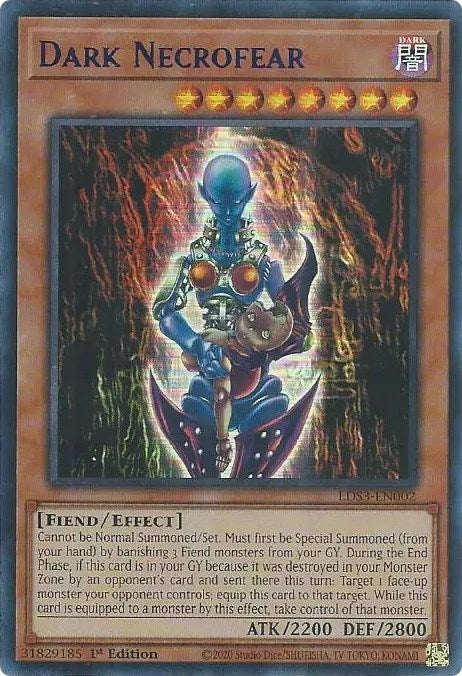 Image for Dark Necrofear (Blue) (Legendary Duelists: Season 3) (LDS3-EN002) - YuGiOh