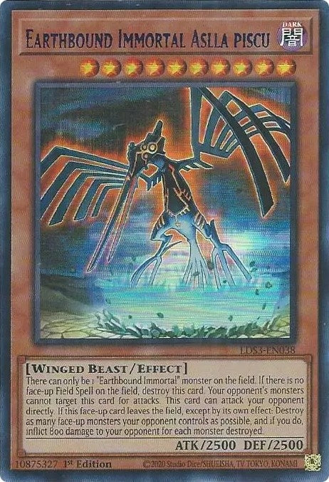Image for Earthbound Immortal Aslla Piscu (Blue) (Legendary Duelists: Season 3) (LDS3-EN038) - YuGiOh