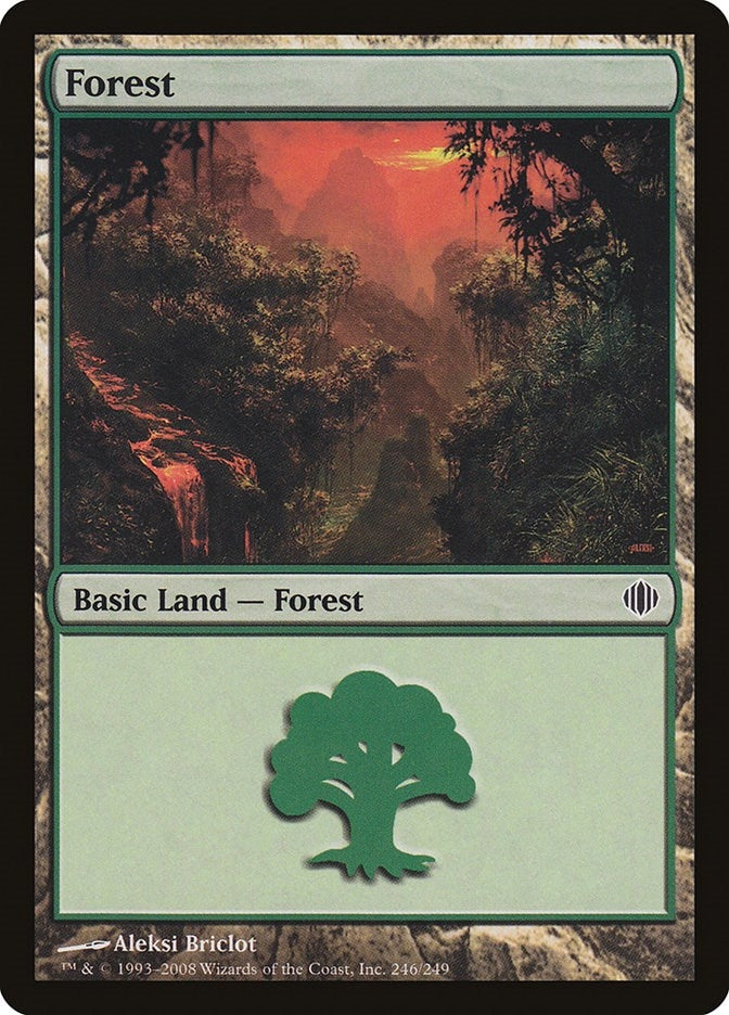 Image for Forest (246) (Shards of Alara) (246) - Magic: The Gathering