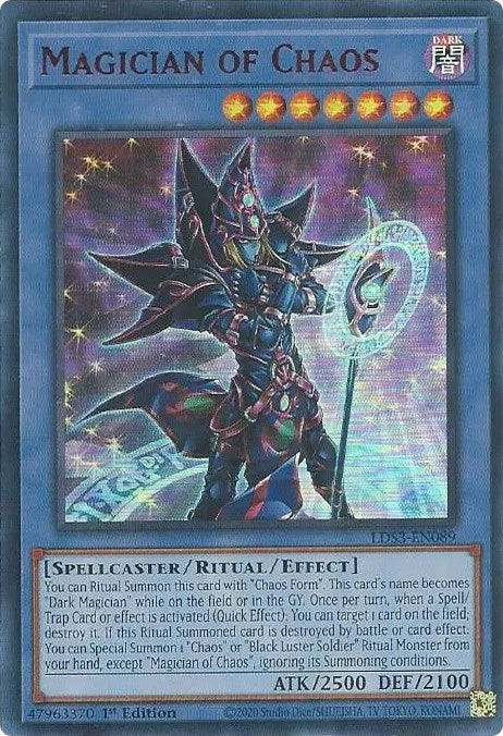 Image for Magician of Chaos (Red) (Legendary Duelists: Season 3) (LDS3-EN089) - YuGiOh