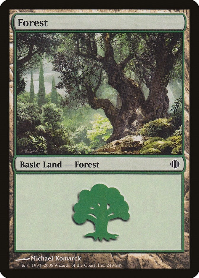 Image for Forest (249) (Shards of Alara) (249) - Magic: The Gathering