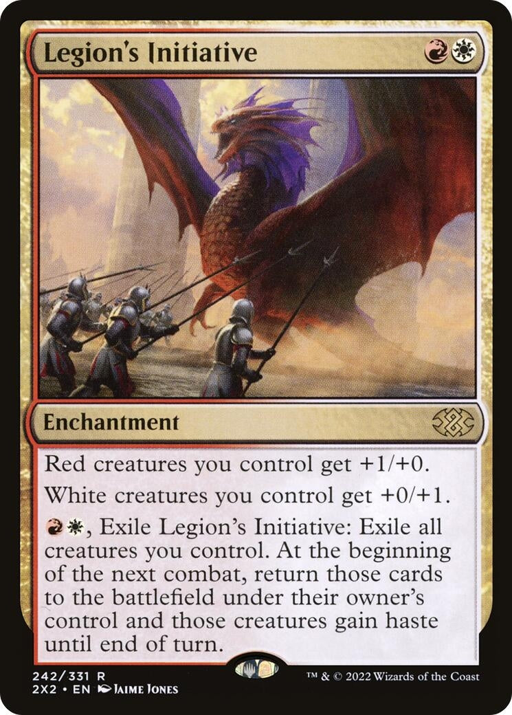 Image for Legion's Initiative (Double Masters 2022) (242) - Magic: The Gathering