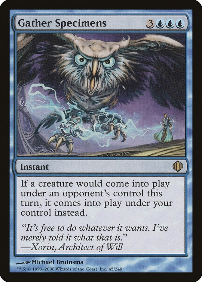 Image for Gather Specimens (Shards of Alara) (45) - Magic: The Gathering