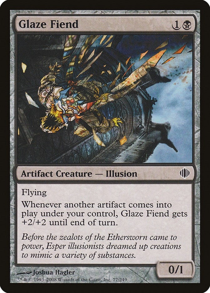 Image for Glaze Fiend (Shards of Alara) (77) - Magic: The Gathering