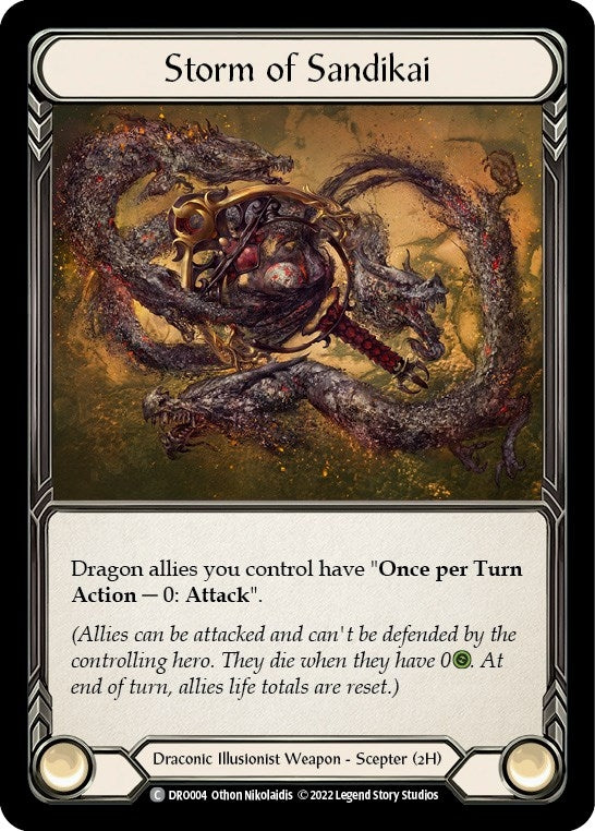 Image for Storm of Sandikai (Blitz Deck: Uprising - Dromai) (DRO004) - Flesh and Blood TCG