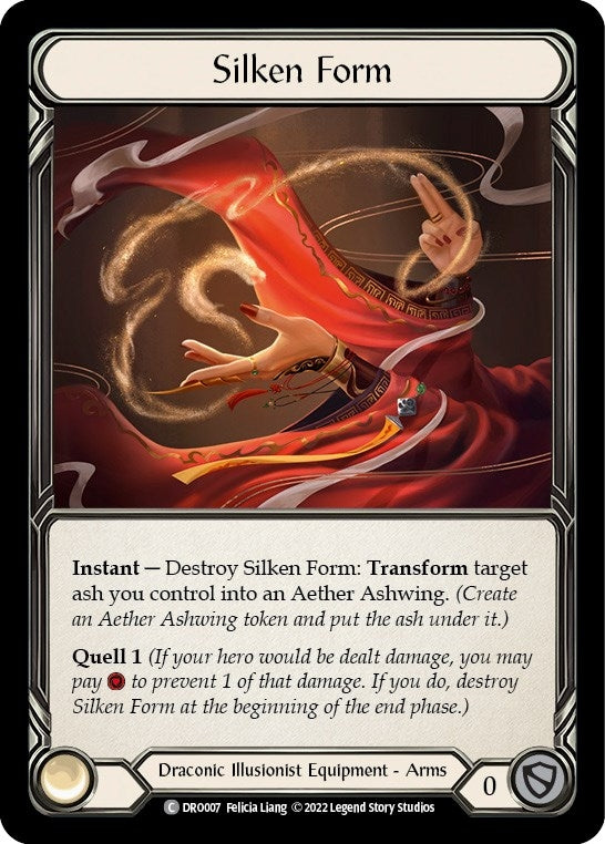 Image for Silken Form (Blitz Deck: Uprising - Dromai) (DRO007) - Flesh and Blood TCG