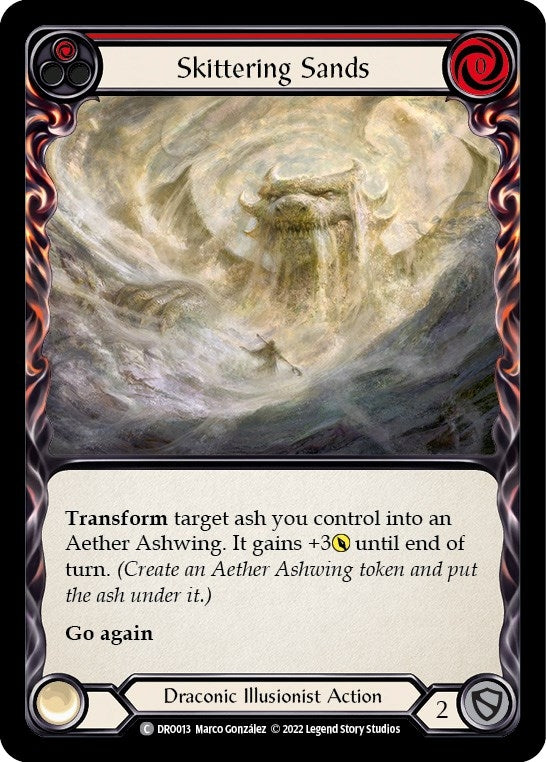 Image for Skittering Sands (Blitz Deck: Uprising - Dromai) (DRO013) - Flesh and Blood TCG