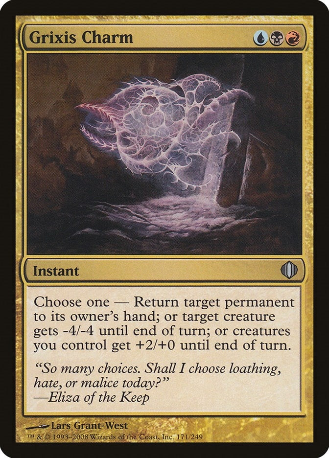 Image for Grixis Charm (Shards of Alara) (171) - Magic: The Gathering