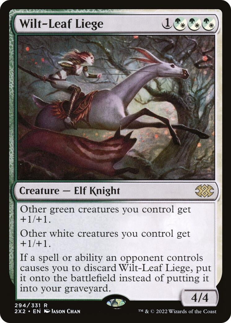 Image for Wilt-Leaf Liege (Double Masters 2022) (294) - Magic: The Gathering