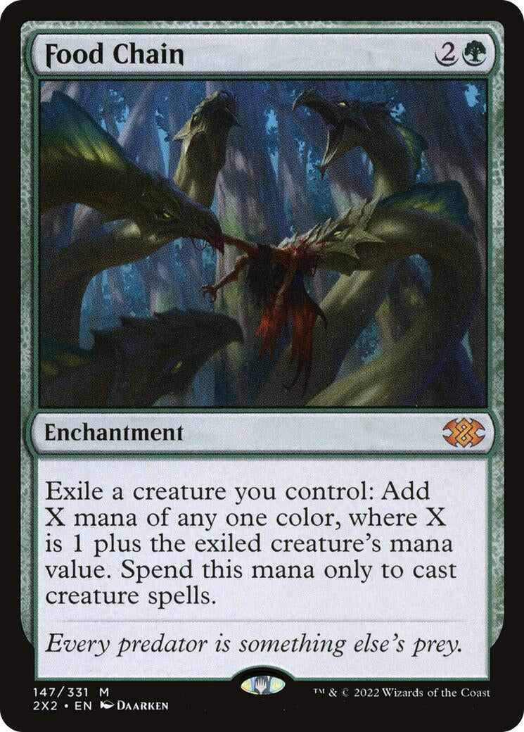 Image for Food Chain (Double Masters 2022) (147) - Magic: The Gathering