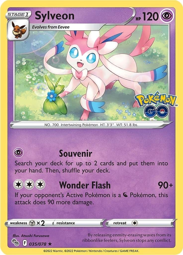 Image for Sylveon (Pokemon GO) (035/078) - Pokemon
