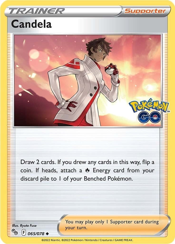 Image for Candela (Pokemon GO) (065/078) - Pokemon