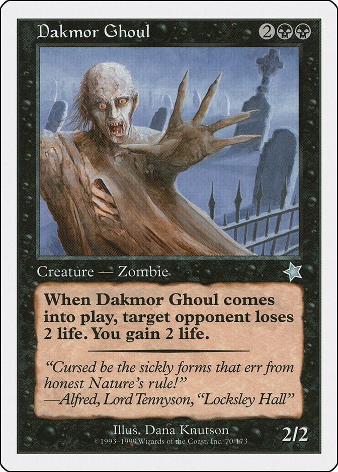 Image for Dakmor Ghoul (Starter 1999) (70) - Magic: The Gathering