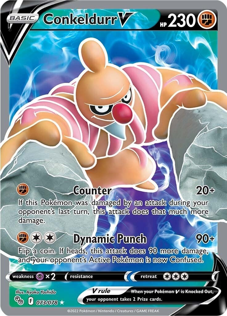 Image for Conkeldurr V (Full Art) (Pokemon GO) (073/078) - Pokemon