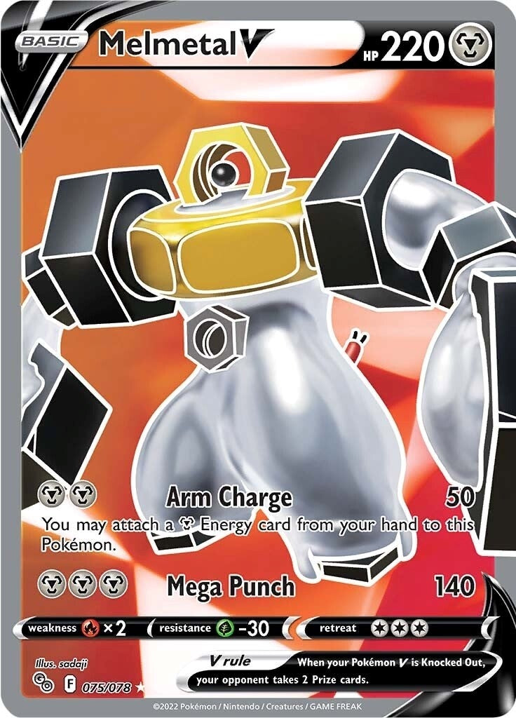 Image for Melmetal V (Full Art) (Pokemon GO) (075/078) - Pokemon