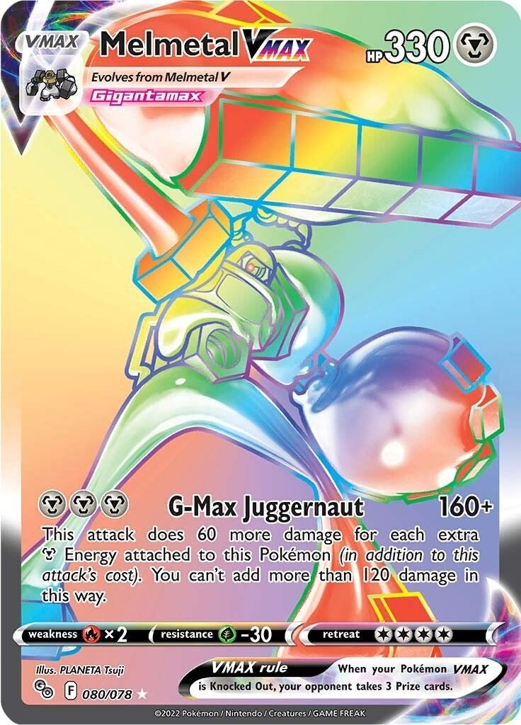 Image for Melmetal VMAX (Secret) (Pokemon GO) (080/078) - Pokemon