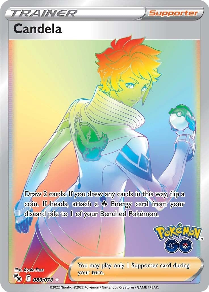 Image for Candela (Secret) (Pokemon GO) (083/078) - Pokemon