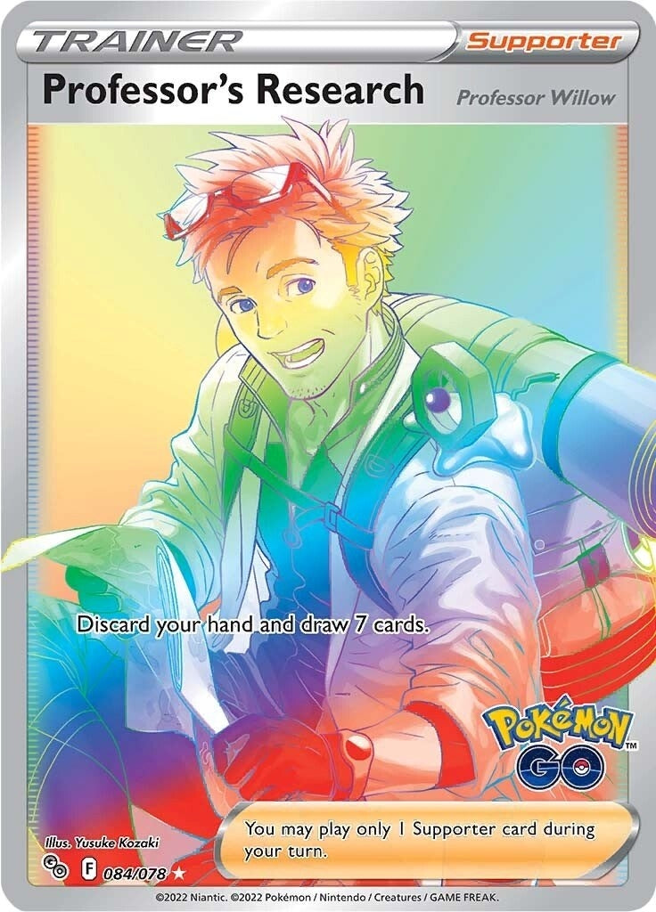 Image for Professor's Research (Secret) (Pokemon GO) (084/078) - Pokemon