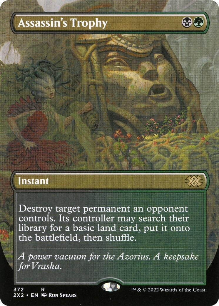 Image for Assassin's Trophy (Borderless) (Double Masters 2022) (372) - Magic: The Gathering