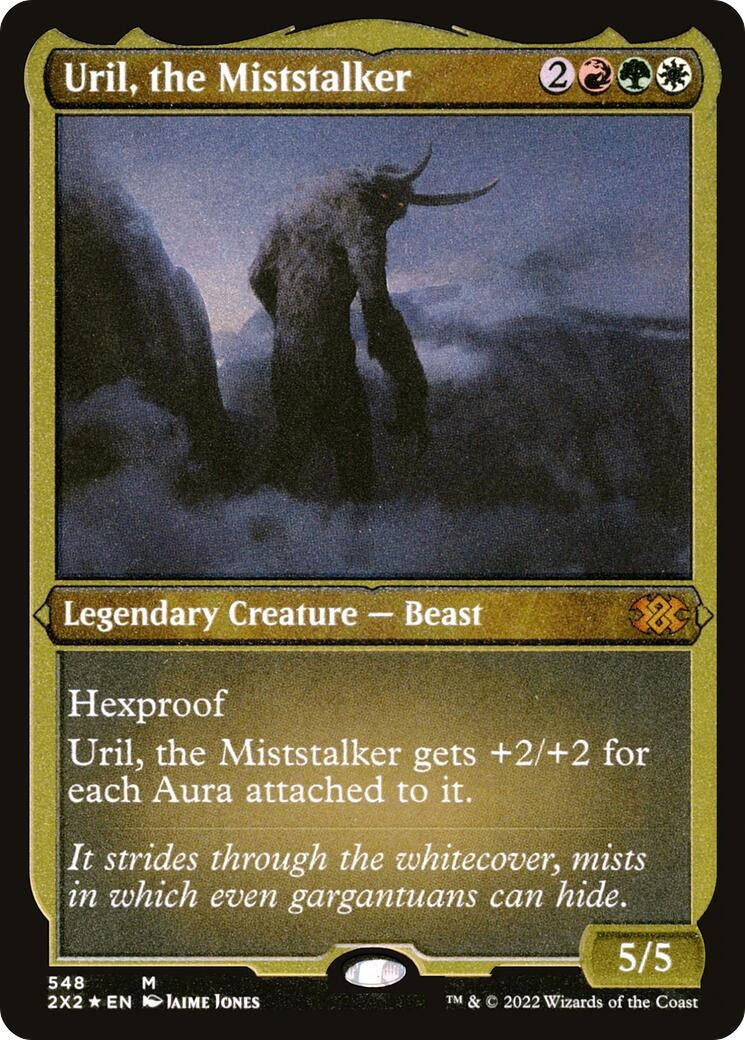 Image for Uril, the Miststalker (Foil Etched) (Double Masters 2022) (548) - Magic: The Gathering