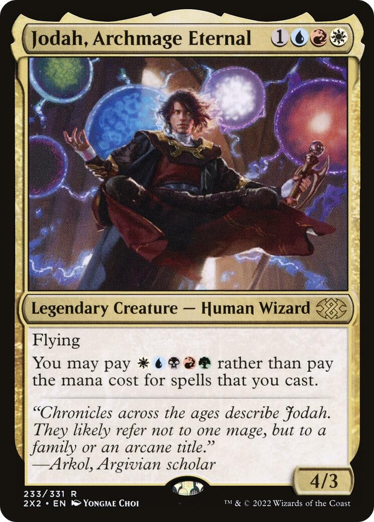 Image for Jodah, Archmage Eternal (Double Masters 2022) (233) - Magic: The Gathering