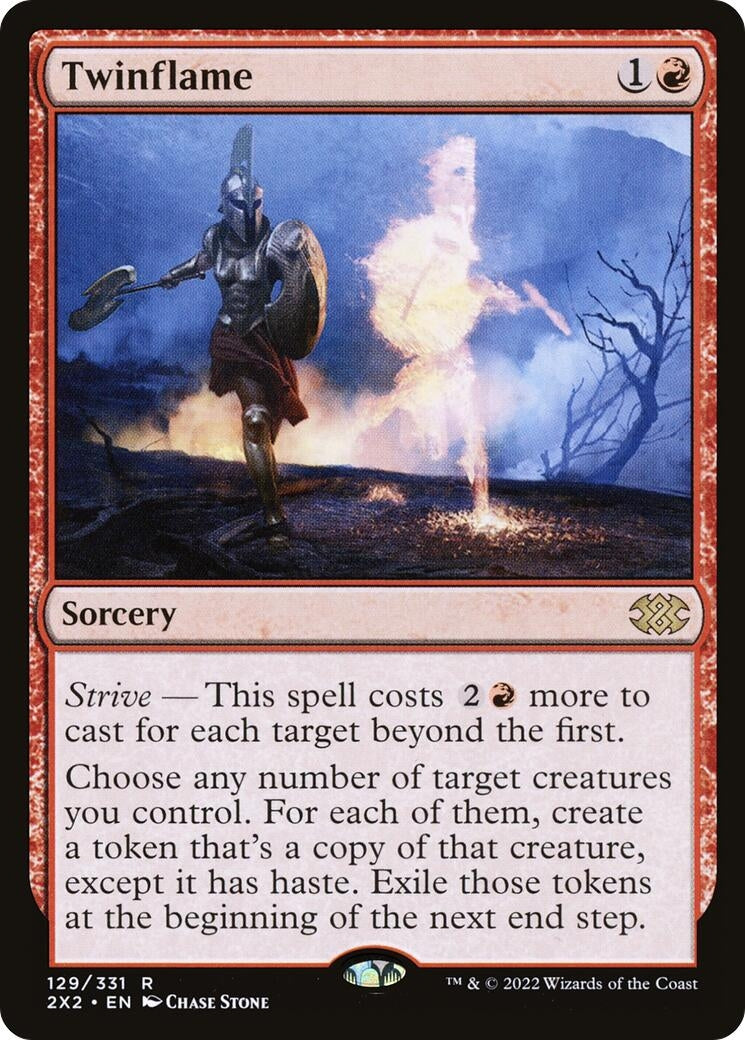 Image for Twinflame (Double Masters 2022) (129) - Magic: The Gathering