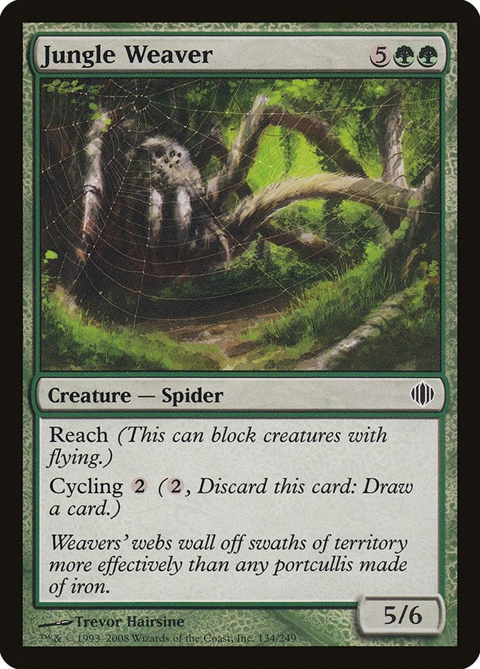 Image for Jungle Weaver (Shards of Alara) (134) - Magic: The Gathering