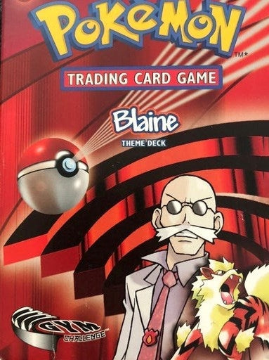 Image for Gym Challenge Theme Deck - "Blaine" - Pokemon