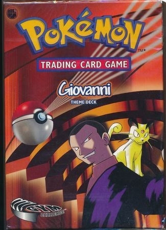Image for Gym Challenge Theme Deck - "Giovanni" - Pokemon