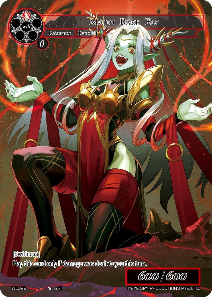 Image for Majin Dark Elf (Promo Cards) (WL029) - Force of Will