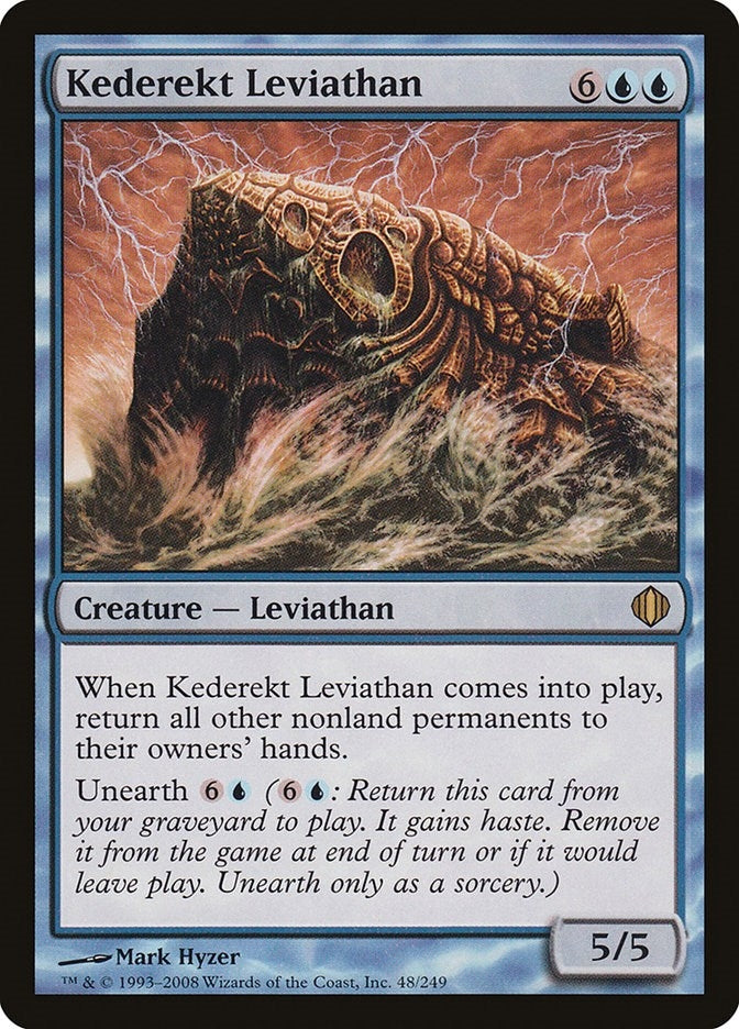 Image for Kederekt Leviathan (Shards of Alara) (48) - Magic: The Gathering