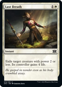 Image for Last Breath (Double Masters 2022) (15) - Magic: The Gathering