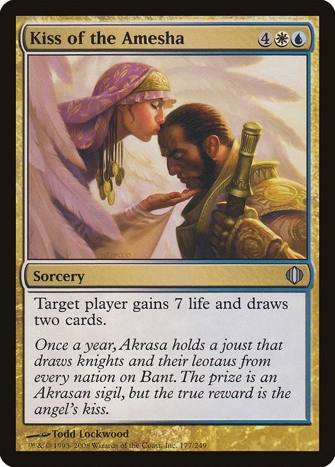 Image for Kiss of the Amesha (Shards of Alara) (177) - Magic: The Gathering