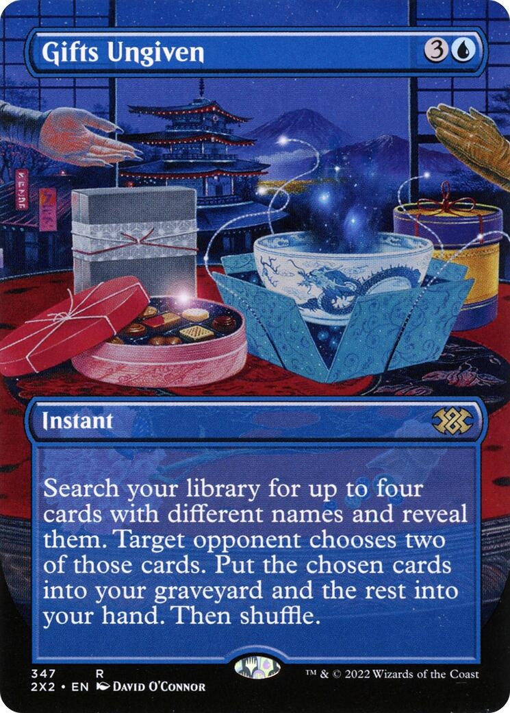 Image for Gifts Ungiven (Borderless) (Double Masters 2022) (347) - Magic: The Gathering