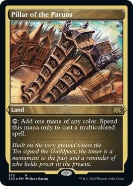 Image for Pillar of the Paruns (Foil Etched) (Double Masters 2022) (572) - Magic: The Gathering