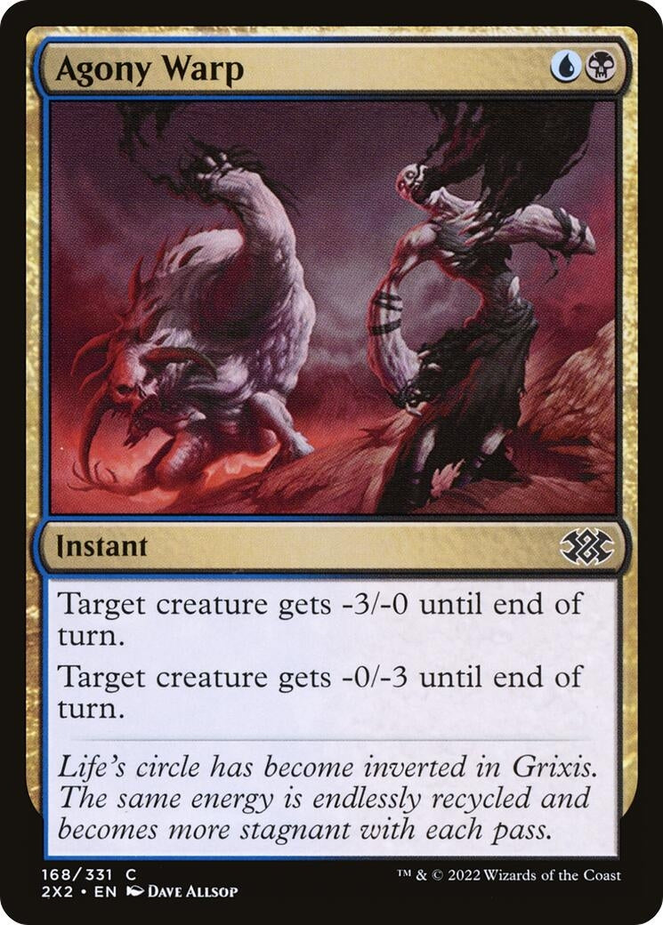 Image for Agony Warp (Double Masters 2022) (168) - Magic: The Gathering