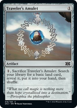 Image for Traveler's Amulet (Double Masters 2022) (316) - Magic: The Gathering