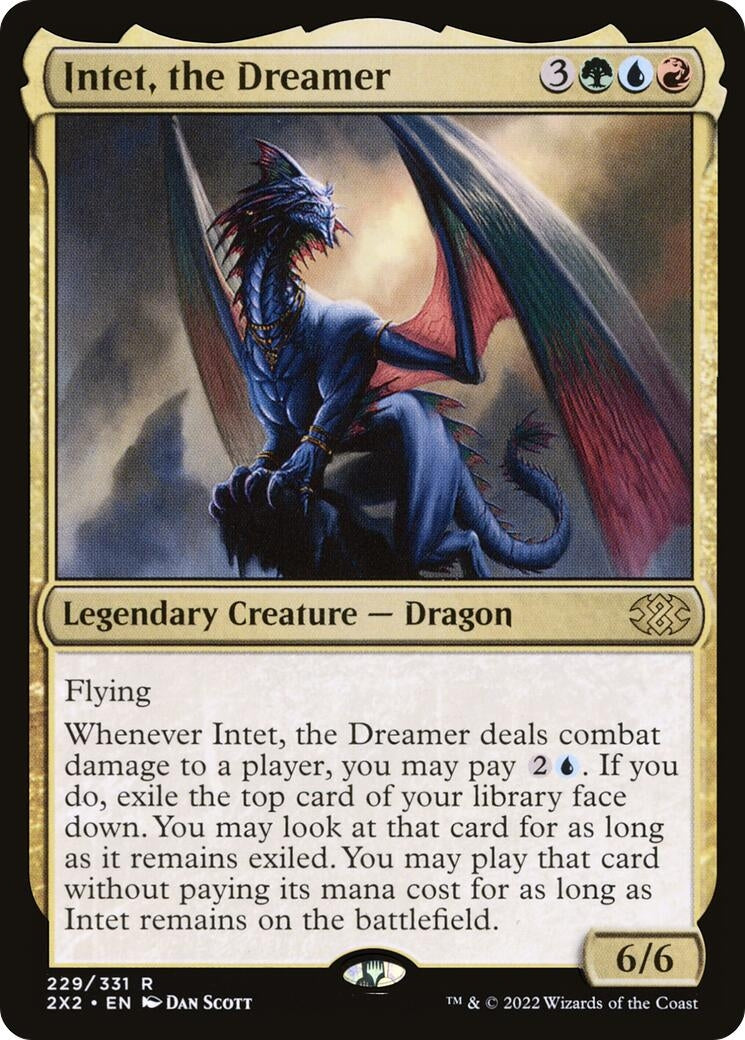 Image for Intet, the Dreamer (Double Masters 2022) (229) - Magic: The Gathering