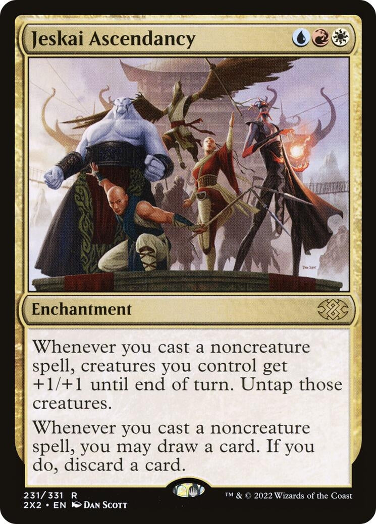 Image for Jeskai Ascendancy (Double Masters 2022) (231) - Magic: The Gathering