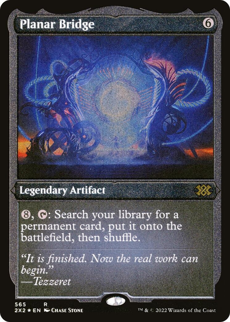 Image for Planar Bridge (Foil Etched) (Double Masters 2022) (565) - Magic: The Gathering