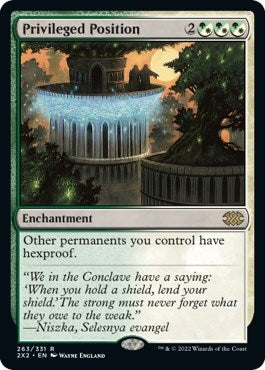 Image for Privileged Position (Double Masters 2022) (263) - Magic: The Gathering