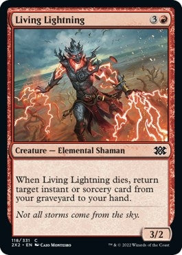 Image for Living Lightning (Double Masters 2022) (118) - Magic: The Gathering