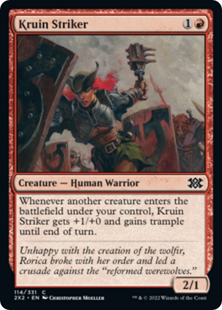 Image for Kruin Striker (Double Masters 2022) (114) - Magic: The Gathering