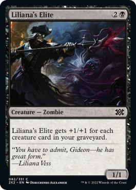 Image for Liliana's Elite (Double Masters 2022) (82) - Magic: The Gathering