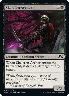 Image for Skeleton Archer (Double Masters 2022) (90) - Magic: The Gathering