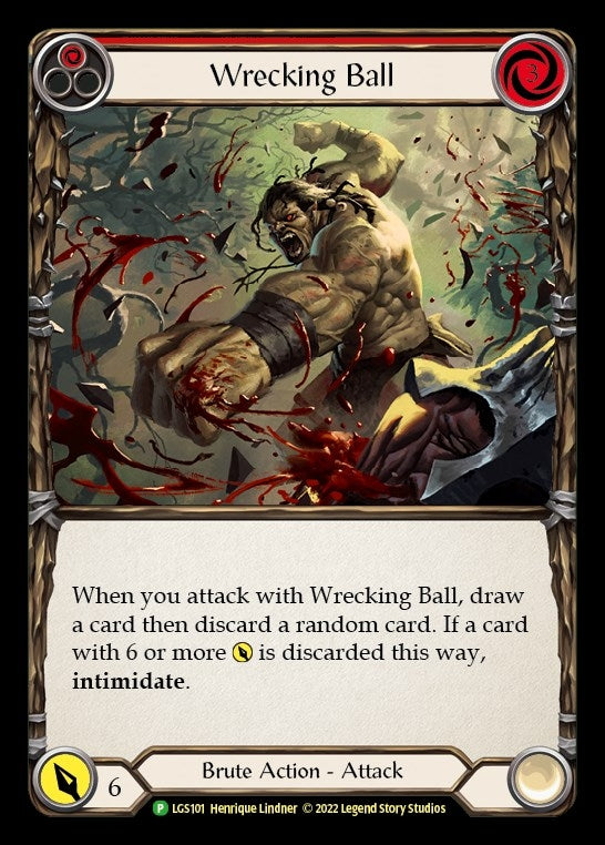 Image for Wrecking Ball - LGS101 (Flesh and Blood: Promo Cards) (LGS101) - Flesh and Blood TCG