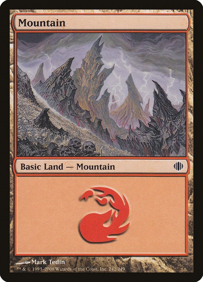 Image for Mountain (242) (Shards of Alara) (242) - Magic: The Gathering