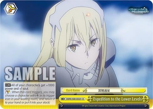 Image for Expedition to the Lower Levels (Is it Wrong to Try to Pick Up Girls in a Dungeon?) (DDM/S88-E025 CC) - Weiss Schwarz