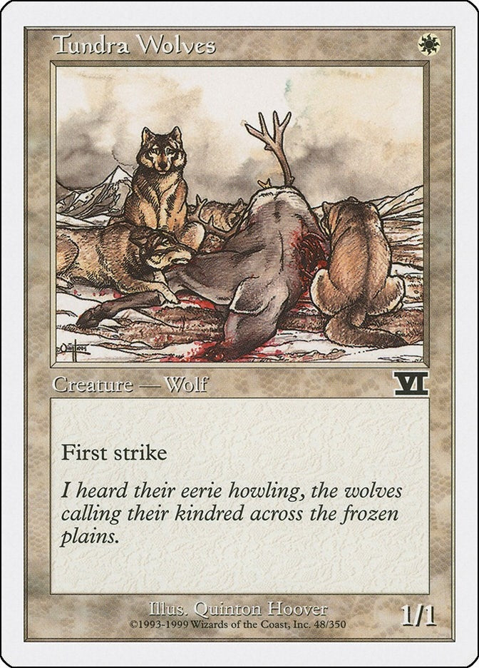 Image for Tundra Wolves (Classic Sixth Edition) (48) - Magic: The Gathering